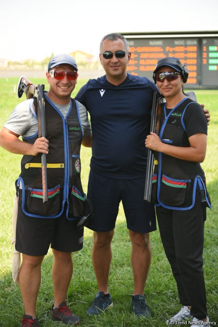 Azərbaycan idmançıları İslamiadada stend atıcılığı yarışlarında qızıl medal qazanıblar (FOTO)