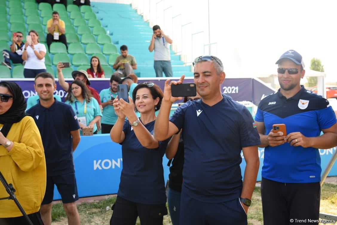 Azərbaycan idmançıları İslamiadada stend atıcılığı yarışlarında qızıl medal qazanıblar (FOTO)