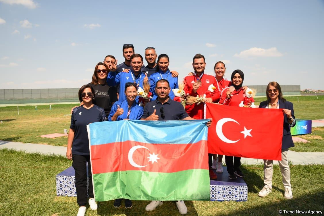 Azərbaycan idmançıları İslamiadada stend atıcılığı yarışlarında qızıl medal qazanıblar (FOTO)