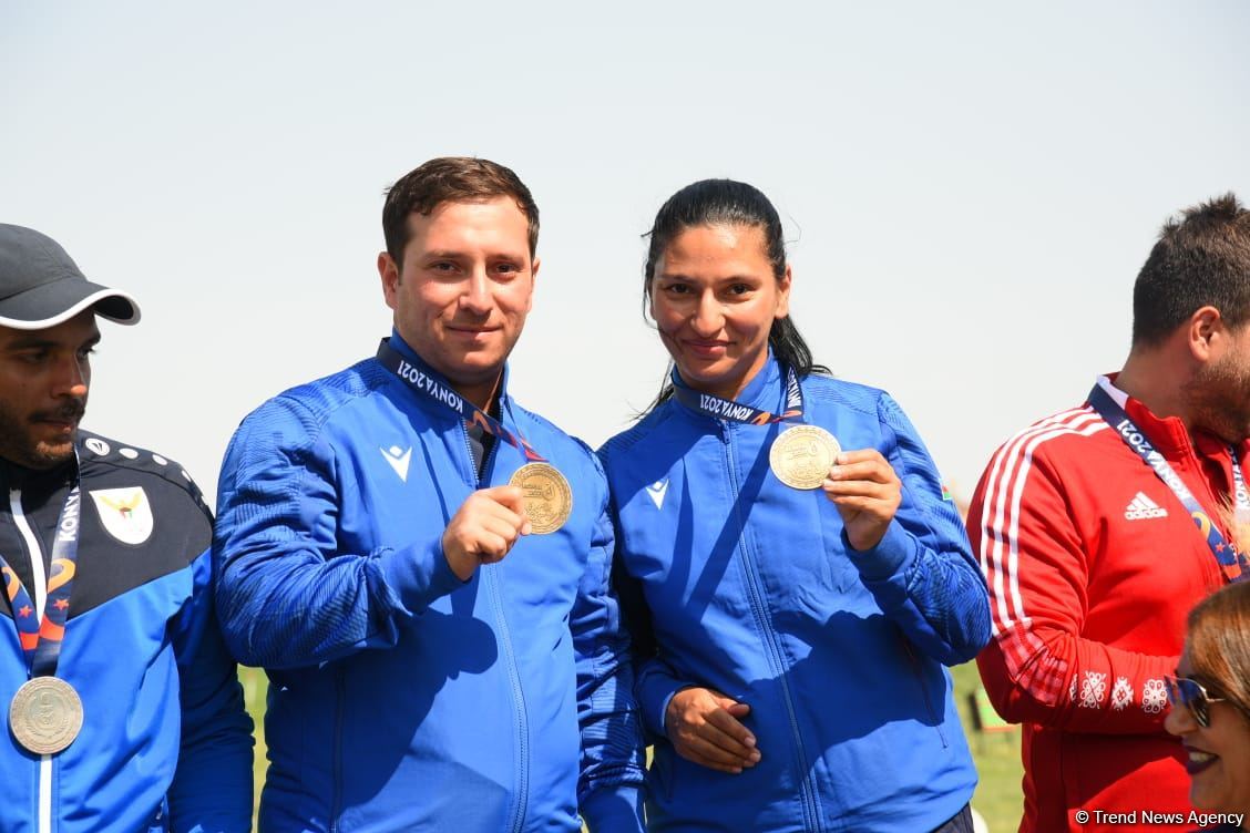 Azərbaycan idmançıları İslamiadada stend atıcılığı yarışlarında qızıl medal qazanıblar (FOTO)
