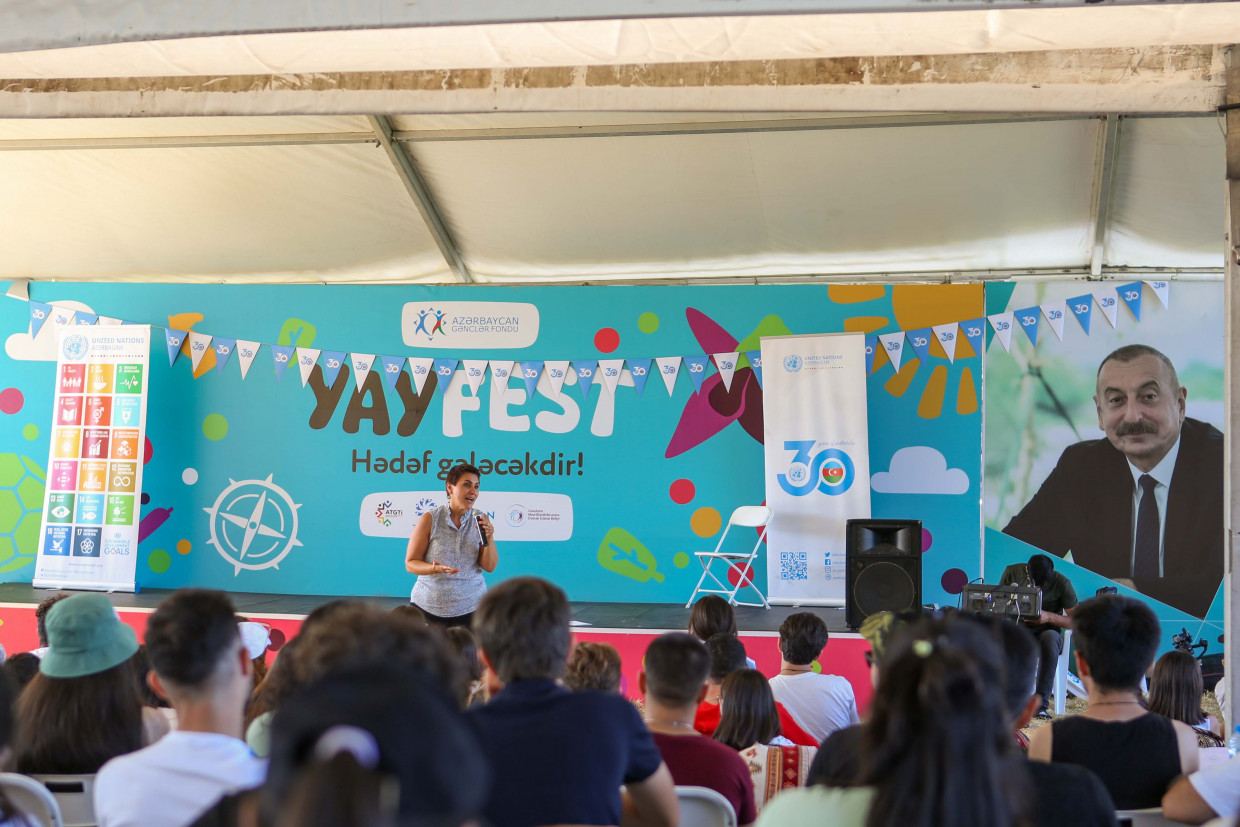 “Yay Fest”in “BMT-nin Dayanıqlı İnkişaf Məqsədləri”nə həsr olunan həftəsinə start verilib (FOTO)