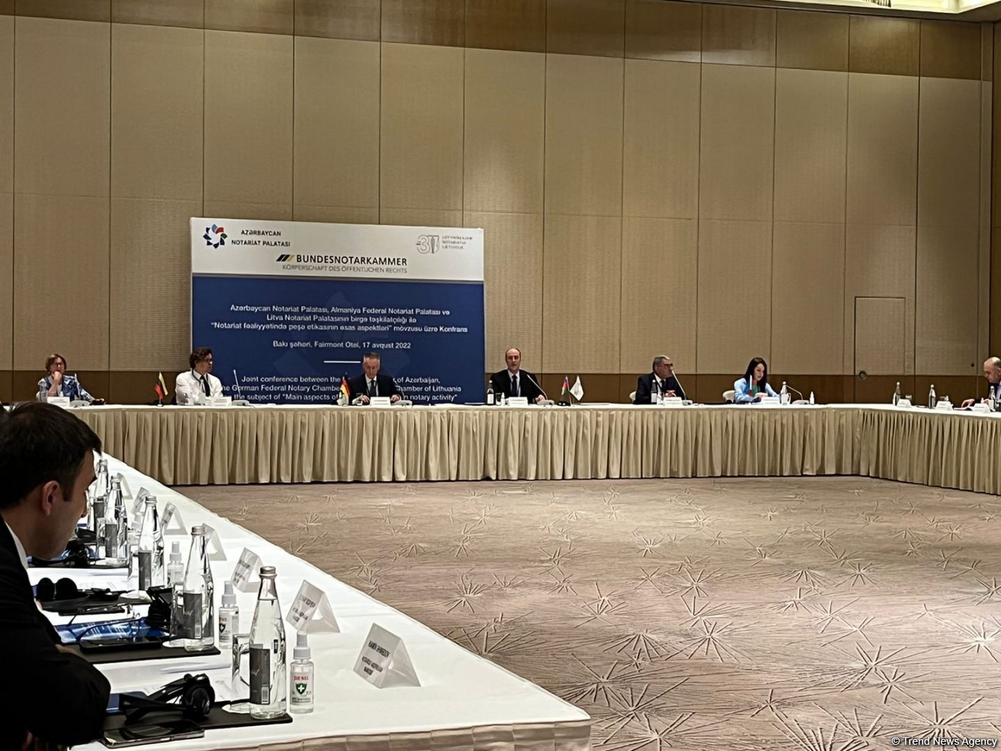 Azərbaycan, Almaniya və Litva notariat palatalarının birgə konfransı keçirilib (FOTO)