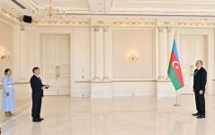 Prezident İlham Əliyev Monqolustanın Azərbaycanda yeni təyin olunan səfirinin etimadnaməsini qəbul edib (FOTO/VİDEO) (YENİLƏNİB)