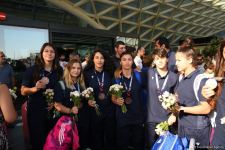 İslamiadada iştirak edən Azərbaycan idmançıları vətənə qayıdıblar (FOTO/VİDEO)