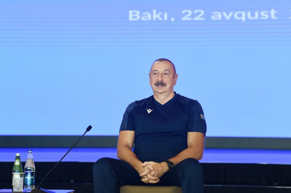 Prezident İlham Əliyev: İdmana cavabdehlik daşıyan qurumlar idmançılarla daim bir yerdə olmalıdırlar