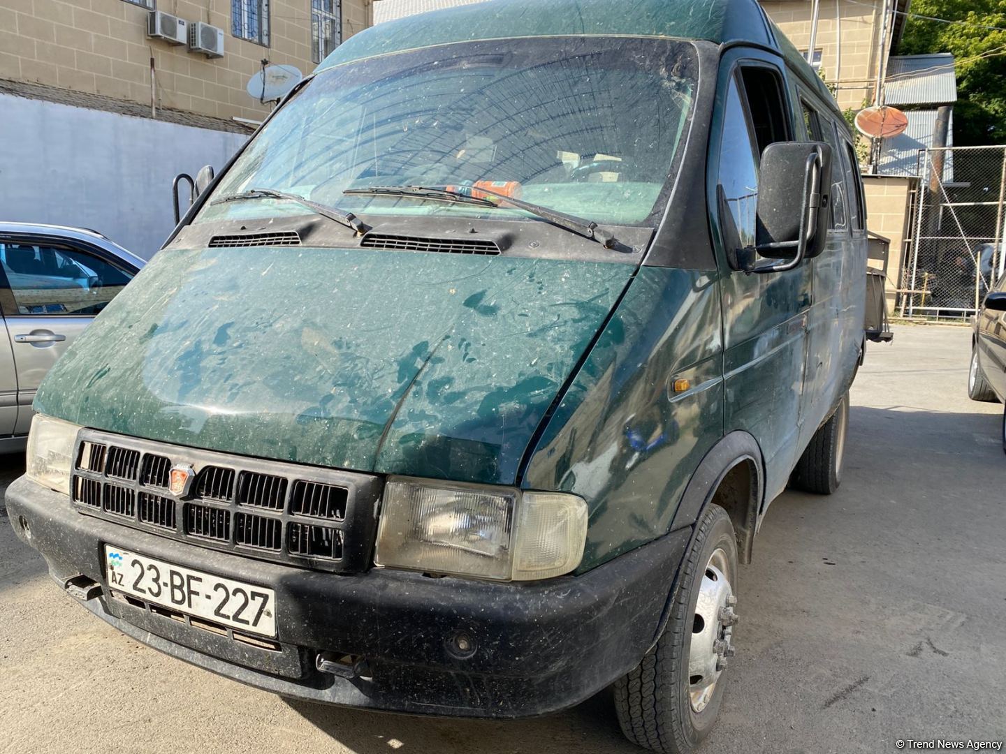 Ağcabədidə iki maşın toqquşub, ölən var (FOTO)