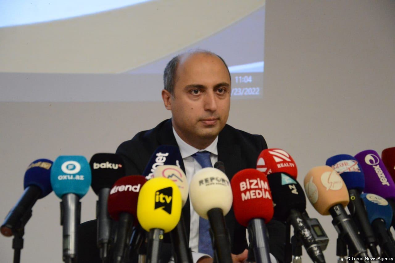 Emin Əmrullayev brifinq keçirib (FOTO/VİDEO)