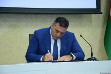 Qazaxıstan-Azərbaycan işgüzar şurasının iclasında sənədlər imzalanıb (FOTO)