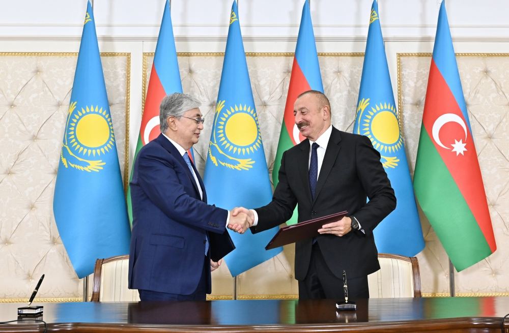 Qazaxıstanla Azərbaycan arasındakı münasibətlər iqtisadi potensiala əsaslanan yeni mərhələyə qədəm qoyur