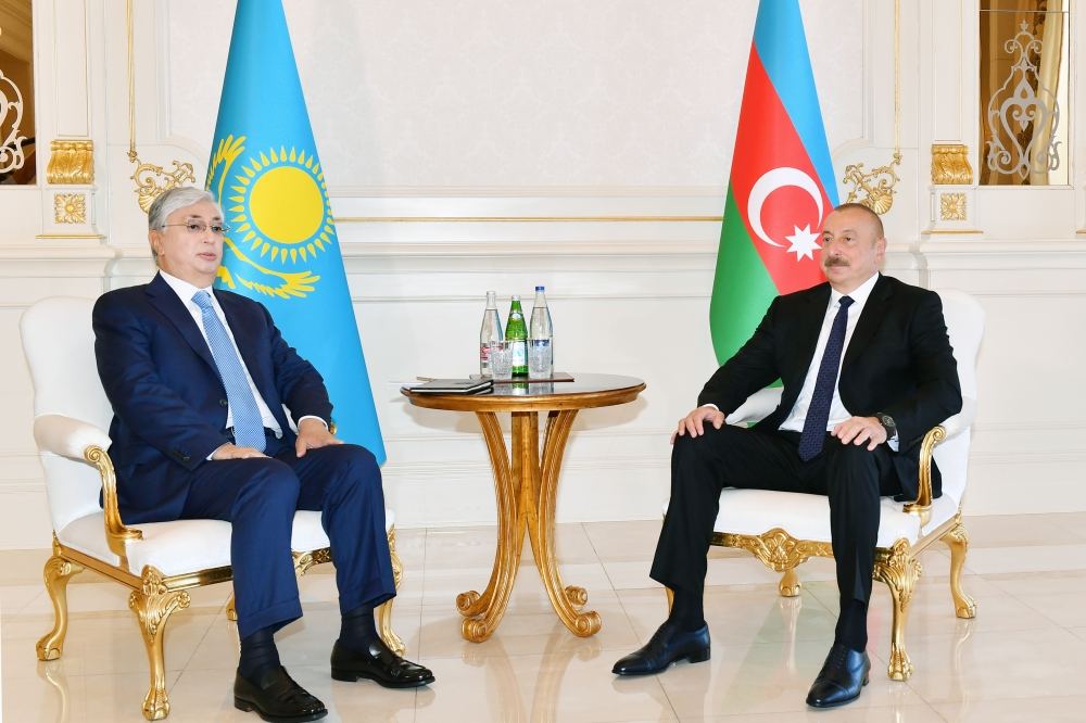 Prezident İlham Əliyev: Qazaxıstan-Azərbaycan dostluq, qardaşlıq münasibətləri yeni yüksək pilləyə qalxacaqdır
