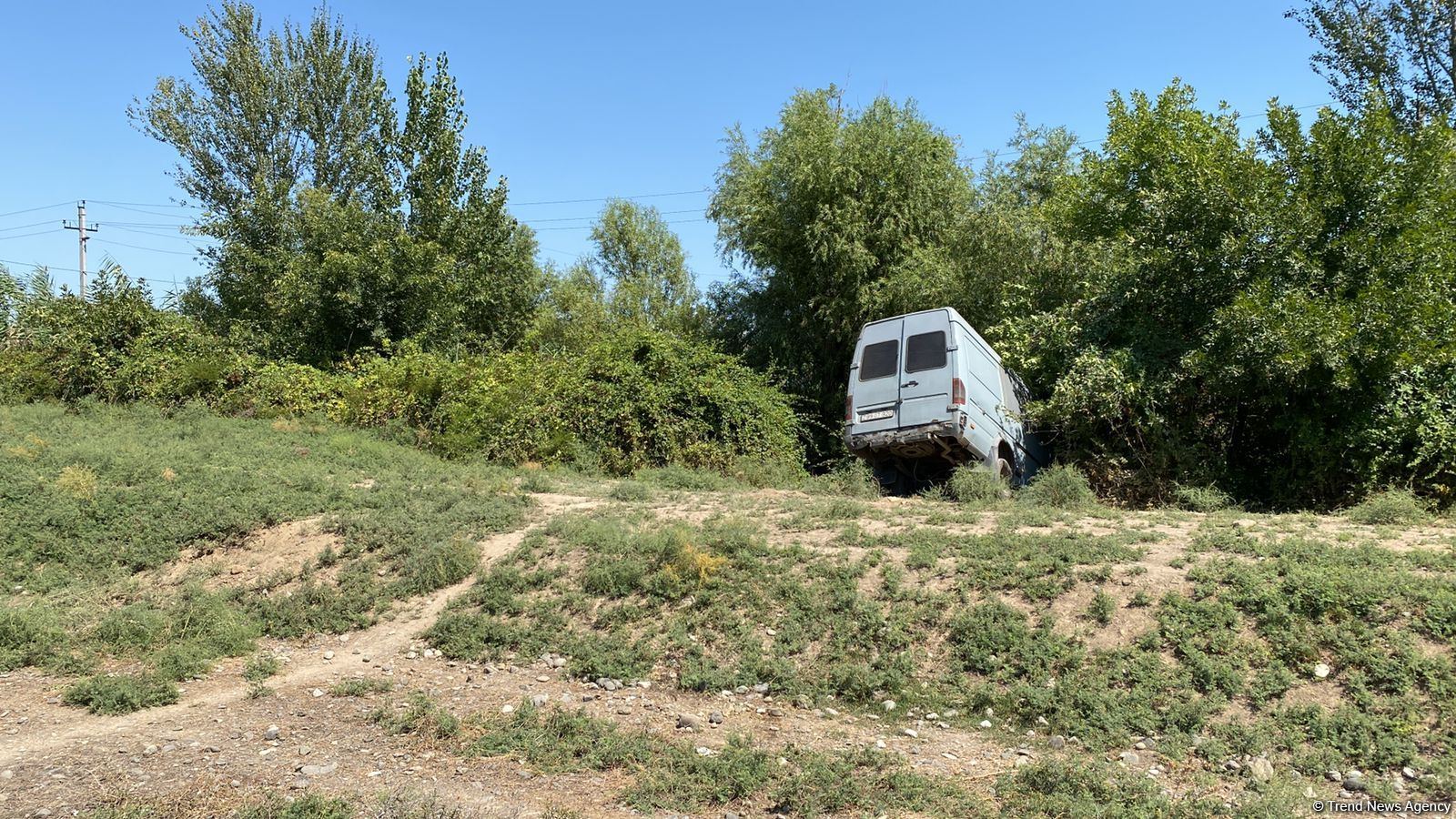 Ağcabədidə üç avtomobil toqquşub (FOTO)