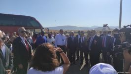 Diplomatlar Füzulidə minaların zərərsizləşdirilməsi prosesini izləyiblər (FOTO/VİDEO)
