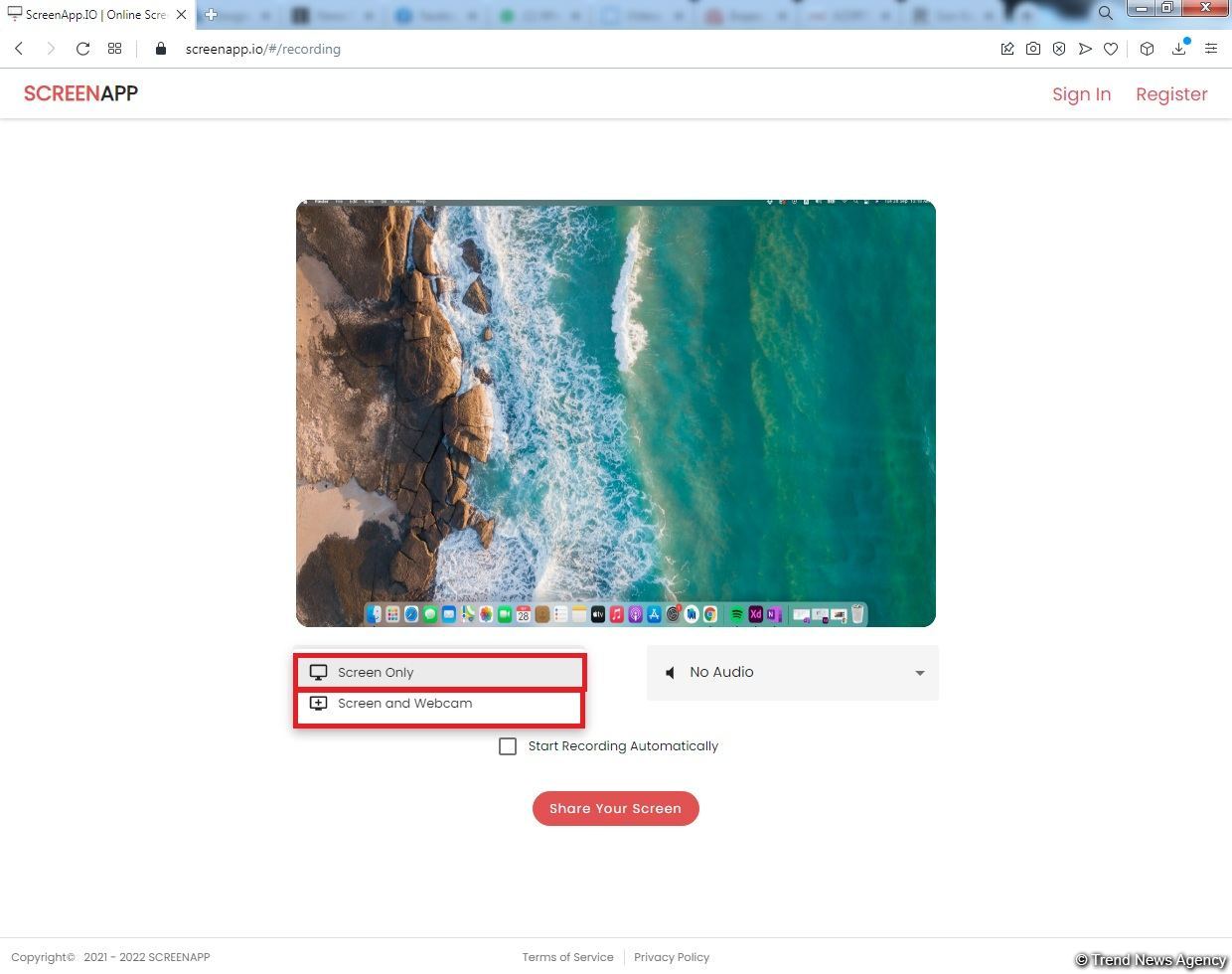 Kompüterdə proqramsız ekran videosu çəkmək (FOTO/VİDEO)