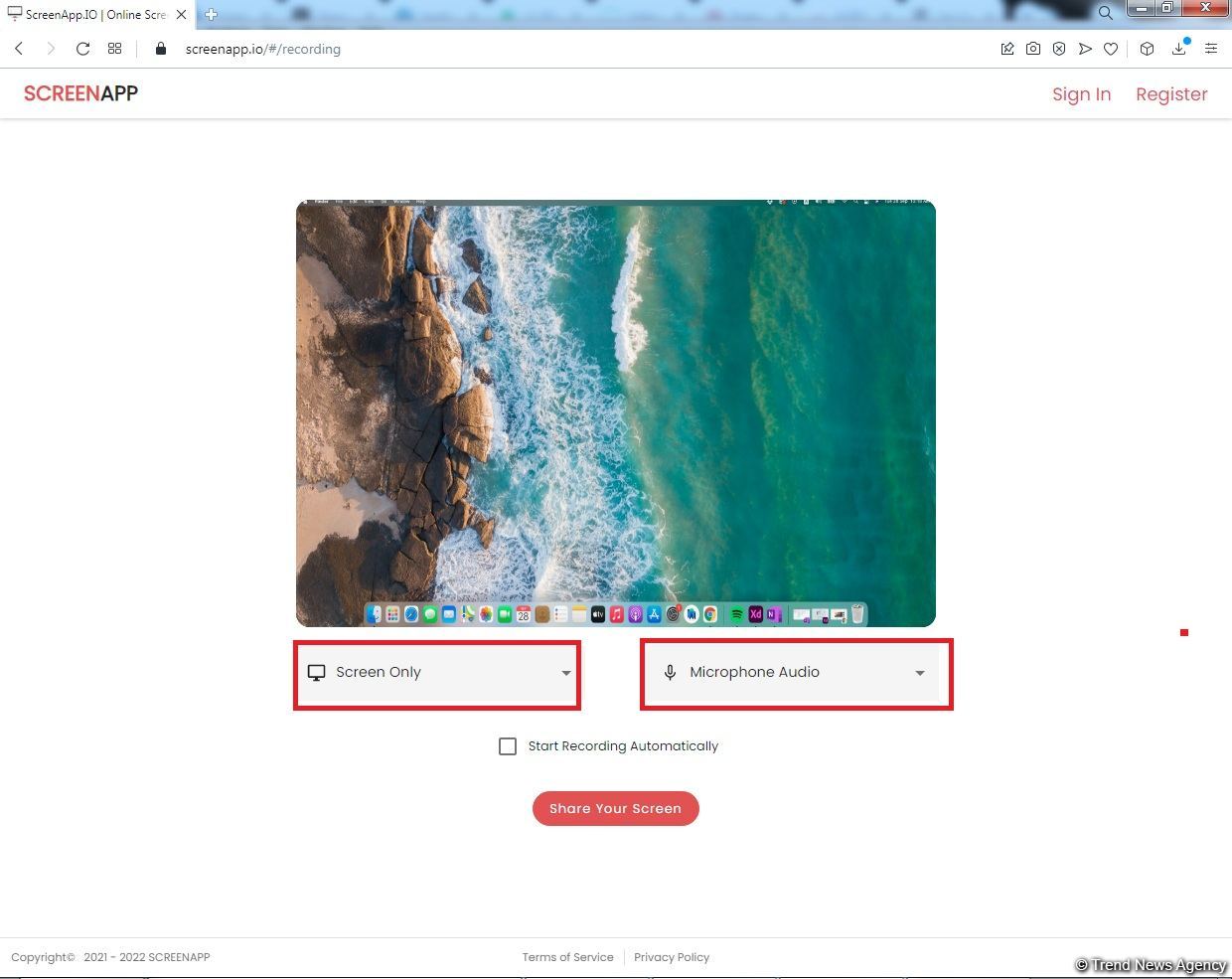 Kompüterdə proqramsız ekran videosu çəkmək (FOTO/VİDEO)
