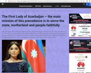 BƏƏ, Misir və Omanın 60-a yaxın nəşrində Birinci vitse-prezident Mehriban Əliyevanın fəaliyyətinə məqalələr həsr olunub (FOTO)