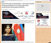 BƏƏ, Misir və Omanın 60-a yaxın nəşrində Birinci vitse-prezident Mehriban Əliyevanın fəaliyyətinə məqalələr həsr olunub (FOTO)