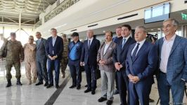 Azərbaycanda akkreditə olunmuş diplomatik korpus və hərbi nümayəndələrin Şuşaya səfəri başlayıb (FOTO)