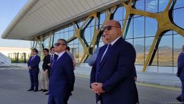Azərbaycanda akkreditə olunmuş diplomatik korpus və hərbi nümayəndələrin Şuşaya səfəri başlayıb (FOTO)