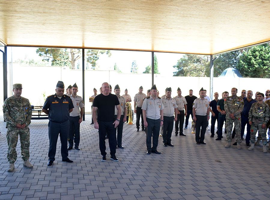 Vətən Müharibəsi Qəhrəmanı Anar Əliyevin anım mərasimi keçirilib (FOTO)