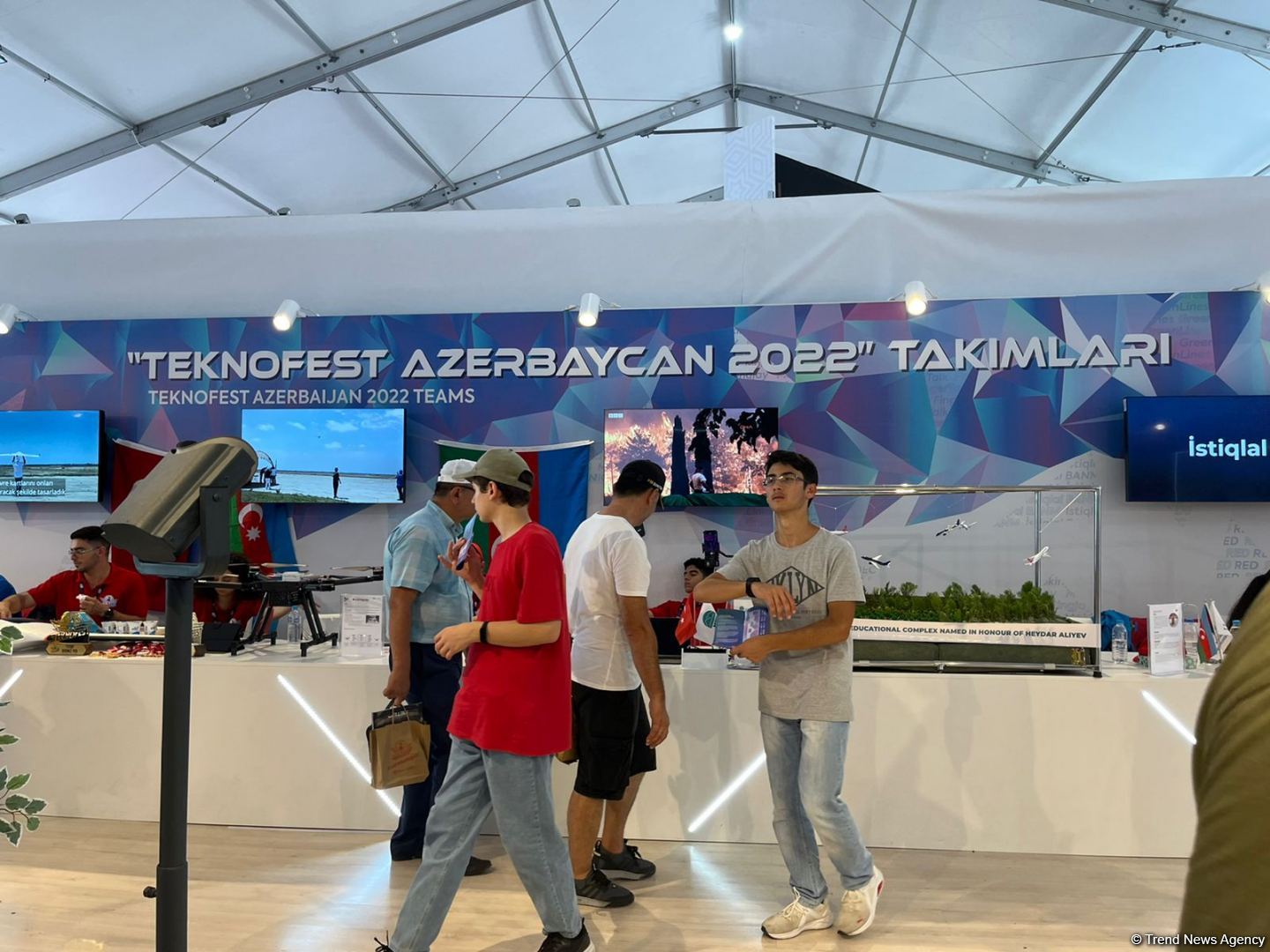 "Teknofest" Aerokosmik və Texnologiya Festivalının rəsmi açılış mərasimi keçirilir (FOTO)