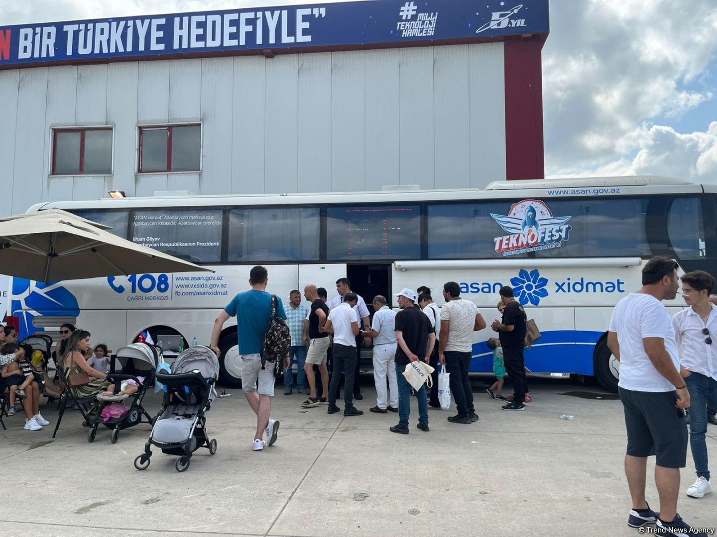 "Teknofest" Aerokosmik və Texnologiya Festivalının rəsmi açılış mərasimi keçirilir (FOTO)