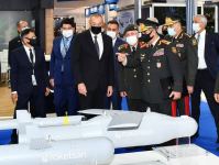 Prezident İlham Əliyev 4-cü “ADEX” və 13-cü “Securex Caspian” sərgiləri ilə tanış olub (FOTO/VİDEO) (YENİLƏNİB)