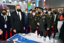 Prezident İlham Əliyev 4-cü “ADEX” və 13-cü “Securex Caspian” sərgiləri ilə tanış olub (FOTO/VİDEO) (YENİLƏNİB)
