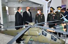 Prezident İlham Əliyev 4-cü “ADEX” və 13-cü “Securex Caspian” sərgiləri ilə tanış olub (FOTO/VİDEO) (YENİLƏNİB)