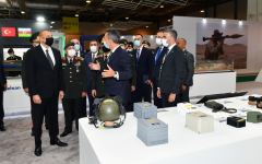 Prezident İlham Əliyev 4-cü “ADEX” və 13-cü “Securex Caspian” sərgiləri ilə tanış olub (FOTO/VİDEO) (YENİLƏNİB)