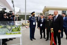 Prezident İlham Əliyev 4-cü “ADEX” və 13-cü “Securex Caspian” sərgiləri ilə tanış olub (FOTO/VİDEO) (YENİLƏNİB)