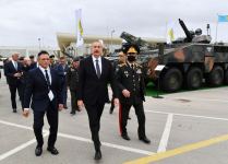 Prezident İlham Əliyev 4-cü “ADEX” və 13-cü “Securex Caspian” sərgiləri ilə tanış olub (FOTO/VİDEO) (YENİLƏNİB)