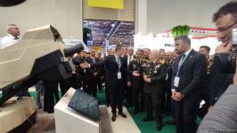 Zakir Həsənov və Yaşar Güler ADEX sərgisində olublar (FOTO)