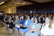 Bakı şəhəri təhsil işçilərinin sentyabr konfransı keçirilir (FOTO)