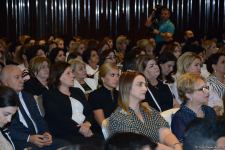 Bakı şəhəri təhsil işçilərinin sentyabr konfransı keçirilir (FOTO)
