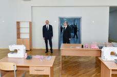 Prezident İlham Əliyev Suraxanı rayonunda yeni inşa edilmiş 87 saylı məktəb kompleksində yaradılan şəraitlə tanış olub (FOTO/VİDEO)