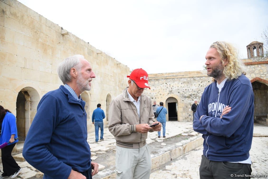 Beynəlxalq səyyahların Ağdama səfəri başa çatıb (FOTO)