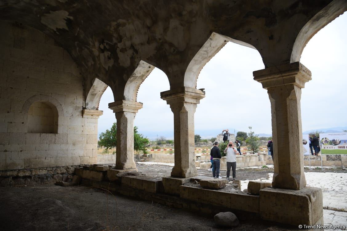 Beynəlxalq səyyahların Ağdama səfəri başa çatıb (FOTO)