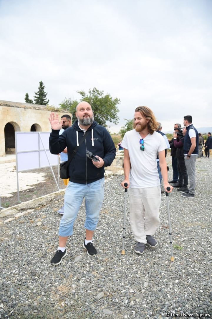 Beynəlxalq səyyahların Ağdama səfəri başa çatıb (FOTO)