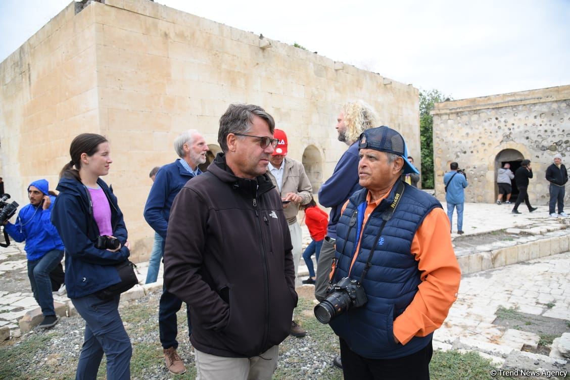 Beynəlxalq səyyahların Ağdama səfəri başa çatıb (FOTO)