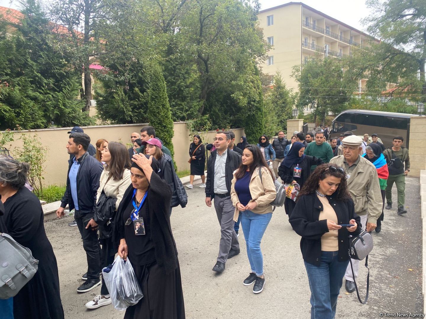 QHT-lərin Şuşaya səfəri başlayıb (FOTO)