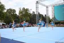 Bakıda “Gimnastika hamı üçün” növü üzrə festival keçirilir (FOTO)