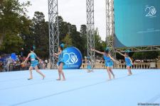 Bakıda “Gimnastika hamı üçün” növü üzrə festival keçirilir (FOTO)