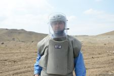 Əcnəbi səyahətçilər Cəbrayılda minatəmizləmə prosesini izləyib (FOTO/VİDEO)