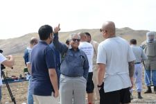 Əcnəbi səyahətçilər Cəbrayılda minatəmizləmə prosesini izləyib (FOTO/VİDEO)