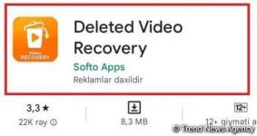 Telefonda silinmiş şəkil və videoları necə bərpa etmək olar? (FOTO)