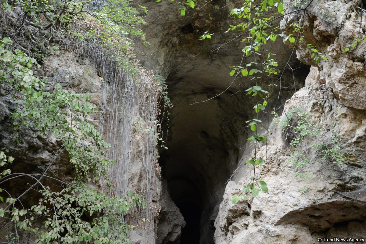 Xarici səyahətçilər Azıx mağarasını ziyarət ediblər (FOTO)