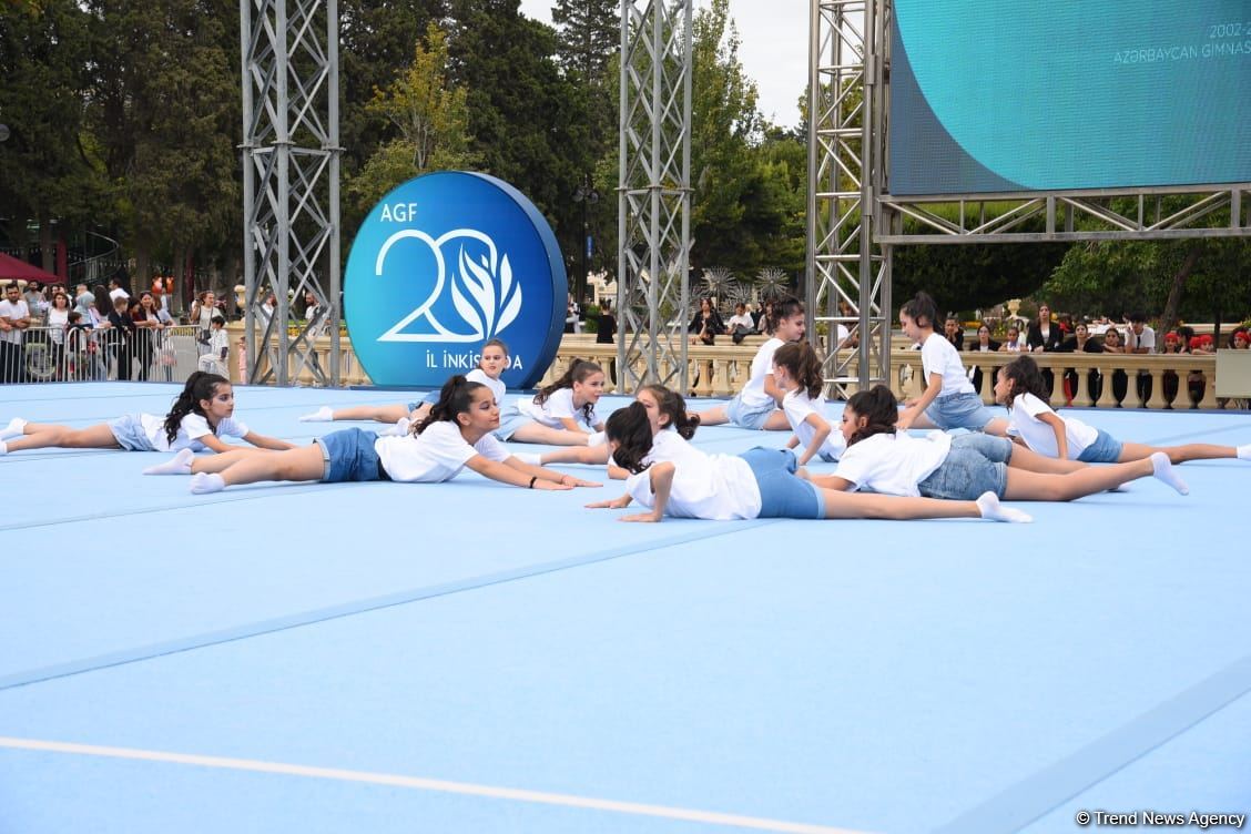 Bakıda “Gimnastika hamı üçün” növü üzrə festival keçirilir (FOTO)
