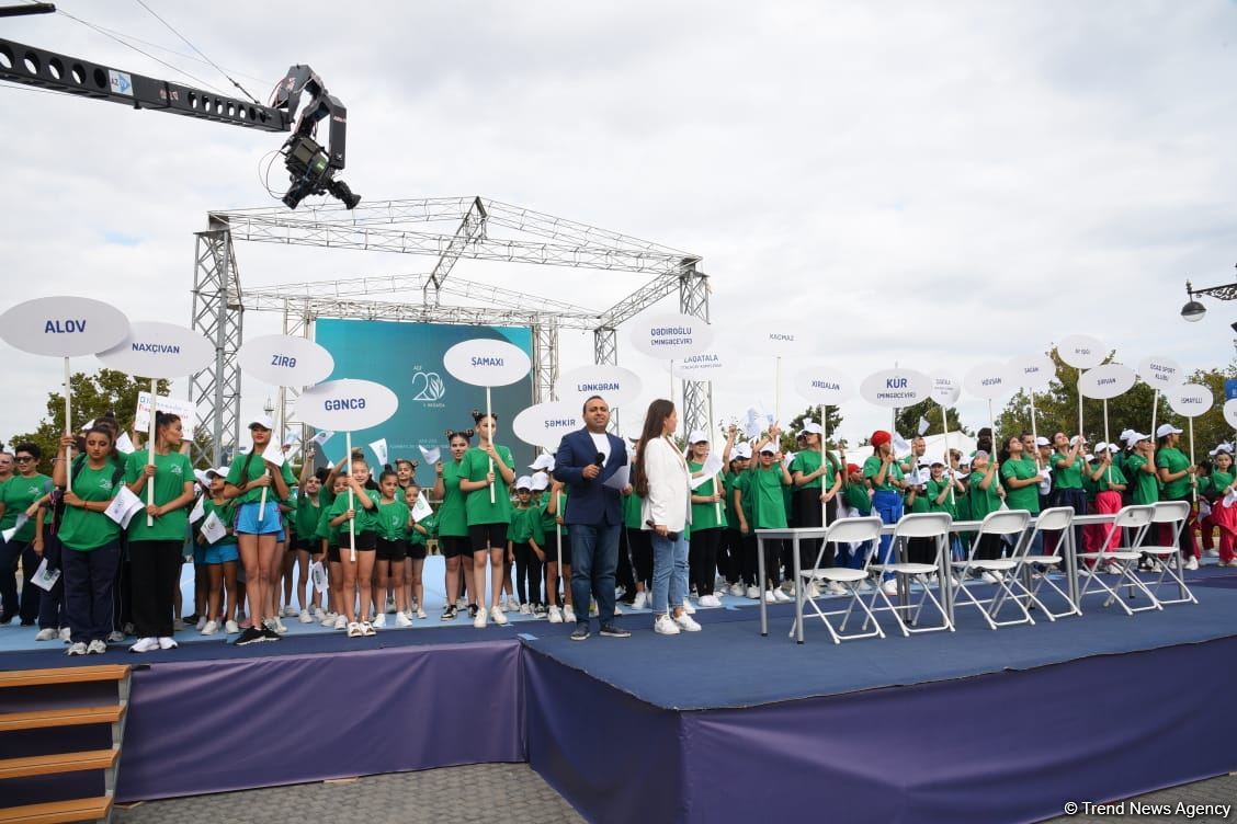 Bakıda “Gimnastika hamı üçün” növü üzrə festival keçirilir (FOTO)