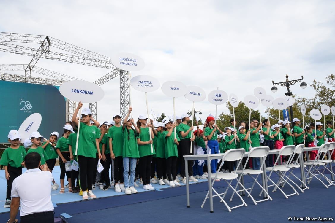 Bakıda “Gimnastika hamı üçün” növü üzrə festival keçirilir (FOTO)