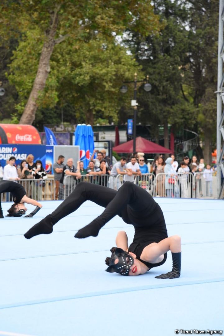 Bakıda “Gimnastika hamı üçün” növü üzrə festival keçirilir (FOTO)
